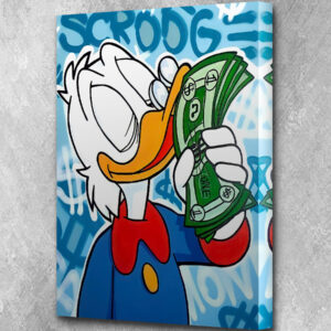 54.1 Scrooge Mcduck with the Dollars