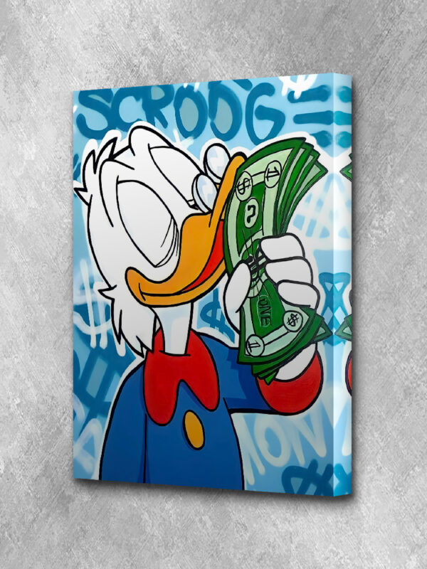 54.1 Scrooge Mcduck with the Dollars