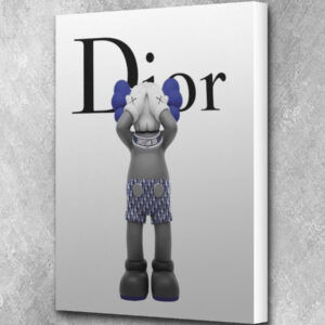 7.1 Kaws Dior (dont see) - blue